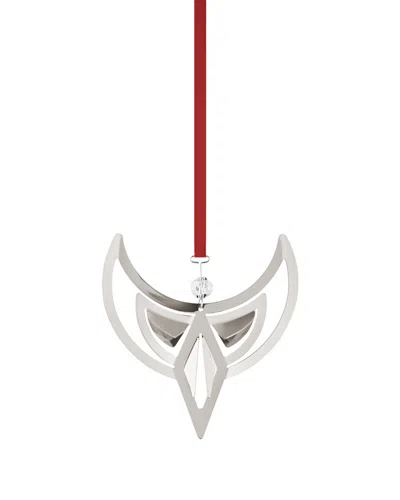 Georg Jensen Christmas Collectibles Palladium Plated Angel Ornament Angel In Silver