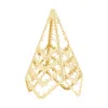 Georg Jensen Christmas Large Table Tree 18kt Gold Plated In Gold