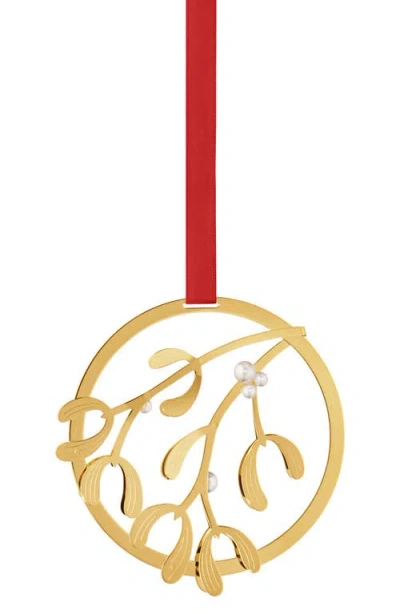 Georg Jensen Christmas Mobile Mistletoe Ornament In Red