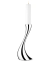 Georg Jensen Cobra Candleholder Small Three-piece Set In Steel