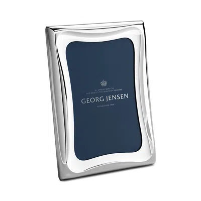 Georg Jensen Cobra Picture Frame, 4 X 6 In Silver