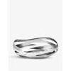 Georg Jensen Cobra Polished Stainless-steel Fruit Bowl 24cm In Silver