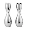 Georg Jensen Cobra Polished Stainless-steel Salt And Pepper Grinder Set In Silver