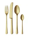 Georg Jensen Copenhagen 16pc Flatware Gift Box In Gold