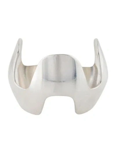 Pre-owned Georg Jensen Cuff Bracelet, 7" In Multi