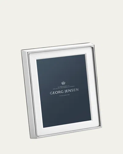 Georg Jensen Deco Picture Frame, 5" X 7" In Metallic