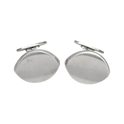 Pre-owned Georg Jensen Denmark 110 Sterling Silver Cufflinks #24550 In Multi