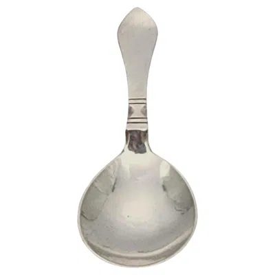 Pre-owned Georg Jensen Denmark Continental/antik Sterling Silver Sugar Spoon #18326 In Multi
