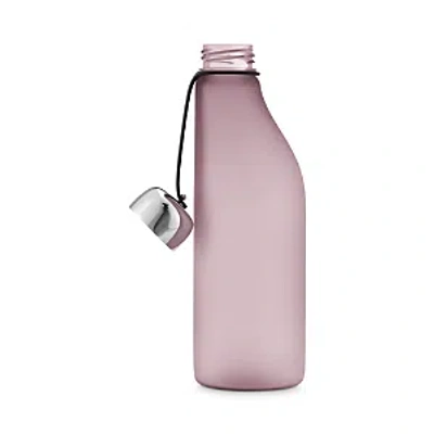 Georg Jensen Sky Stainless Steel & Plastic Drinking Bottle In Rose