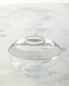 Georg Jensen Duo Round Glass Vase - Small In Silver
