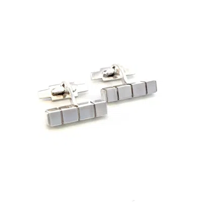 Pre-owned Georg Jensen Estate Mens Cufflinks Sterling Silver Gj29 In Multi