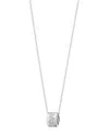 Georg Jensen George Jensen 18k White Gold Fusion Diamond Puzzle Inspired Pendant Necklace, 17.72 In White/. Ct. T.w.