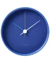 Georg Jensen Henning Koppel Wall Clock In Blue