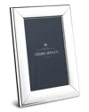 Georg Jensen Hand Polished Modern 4x6 Picture Frame In Gray