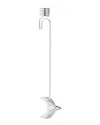 Georg Jensen Hand Polished Palladium-plated Moon Candleholder In Silver