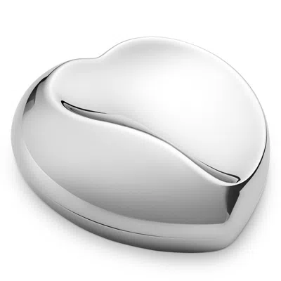 Georg Jensen Heart Shaped Box In Silver