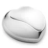 Georg Jensen Heart Shaped Box In Silver