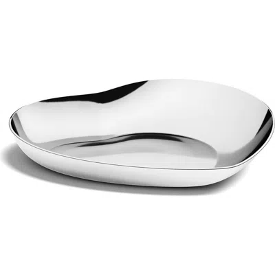 Georg Jensen Heart Tray In Silver