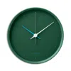 Georg Jensen Henning Koppel Wall Clock In Green