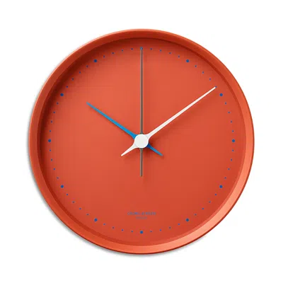 Georg Jensen Henning Koppel Wall Clock In Orange