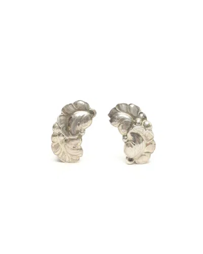 Georg Jensen Heritage Silver Clip-on Earrings