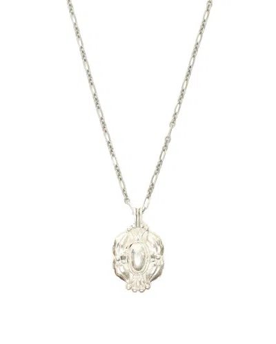 Georg Jensen Heritage Silver Necklace In Metallic