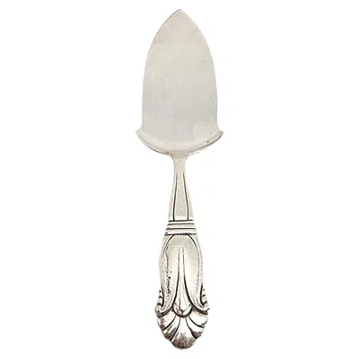 Pre-owned Georg Jensen Inc Usa 136 Sterling Silver Pastry Cake Pie Server #14717 In Multi