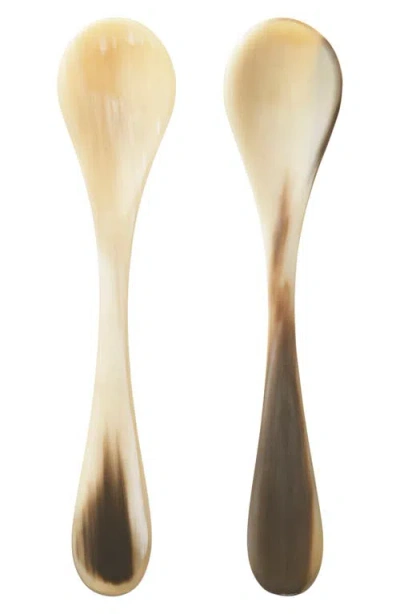 GEORG JENSEN GEORG JENSEN INDULGENCE SET OF 2 CAVIAR SPOONS