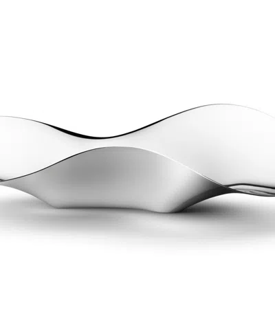 Georg Jensen Indulgence Strawberry Bowl In Silver