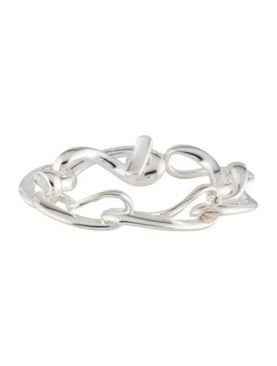 Pre-owned Georg Jensen Infinity Bracelet 452 In Multicolor