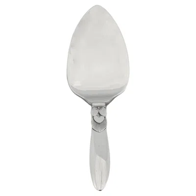 Pre-owned Georg Jensen Jensen Sterling Silver “cactus” Server