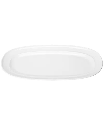 Georg Jensen Koppel Oval Serving Dish In White