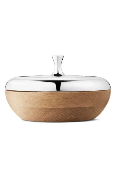 Georg Jensen Koppel Turnip Bonbonniere In Brown