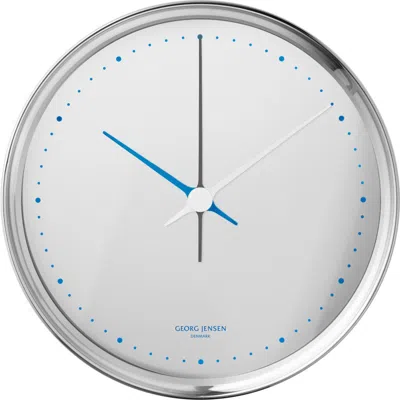 Georg Jensen Koppel Wall Clock In Stainless Steel