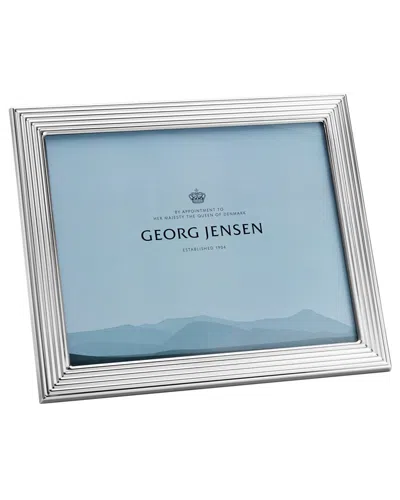 Georg Jensen Large 10x8 Photo Frame In Silver