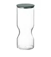 Georg Jensen Large Glass Alfredo Canister In Clear
