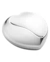 Georg Jensen Large Heart Box In Silver