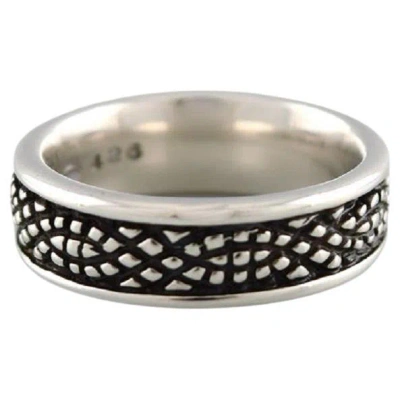 Pre-owned Georg Jensen Lene Munthe For , Ring In Sterling Silver, Late 20th C In Multi