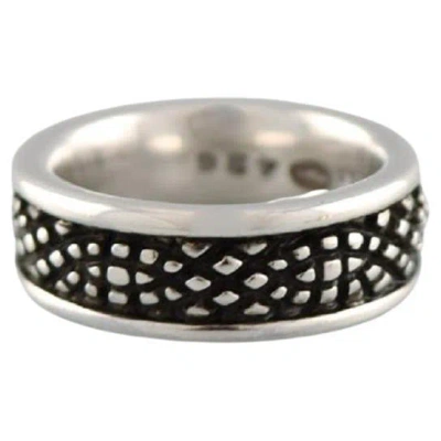 Pre-owned Georg Jensen Lene Munthe For . Ring In Sterling Silver. Late 20th C. In Multi