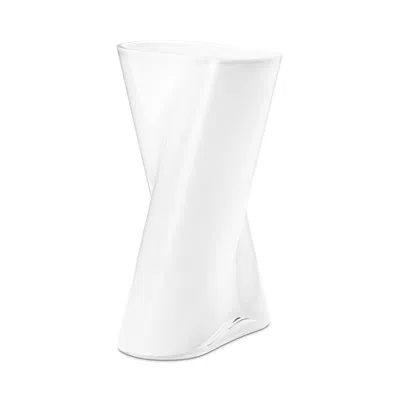 Georg Jensen Lituus Vase, Medium, Opal In White