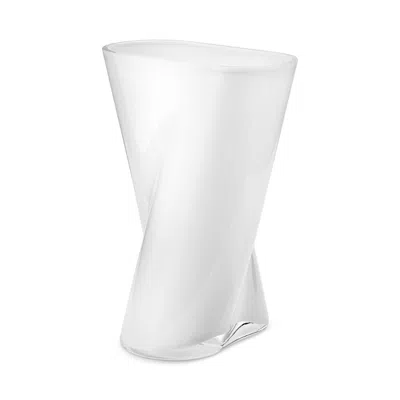 Georg Jensen Lituus Vase, Small, Opal In White