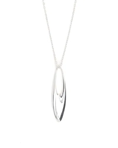 Pre-owned Georg Jensen Long Silver Necklace