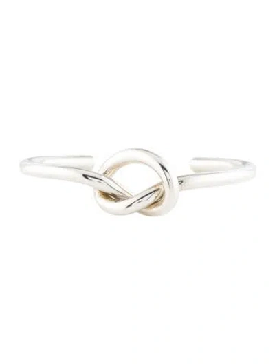 Pre-owned Georg Jensen Love Knot Cuff, 6.25" In Multi