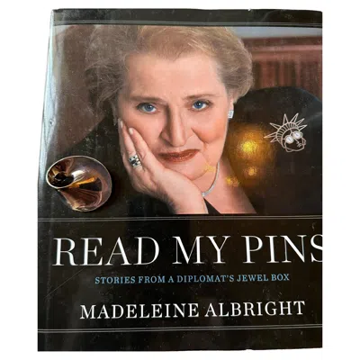 Pre-owned Georg Jensen Madeleine Albright's  Pin Brooch 374b Mobius Torun Bulow Denmark In Multi