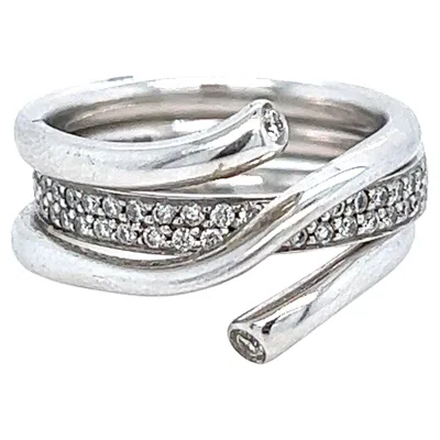 Pre-owned Georg Jensen Magic White Gold Rings