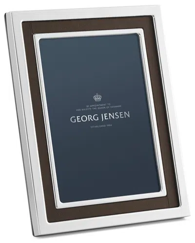 Georg Jensen Manhattan 5x7 Photo Frame In Silver