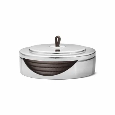 Georg Jensen Manhattan Collection Coaster Set In Silver