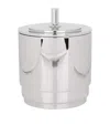 Georg Jensen Manhattan Ice Bucket With Tongs