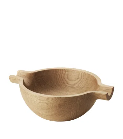 Georg Jensen Medium Wood Koppel Bowl In Neutral