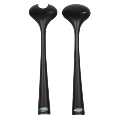 Pre-owned Georg Jensen Melamine Servers By Henning Koppel For  In Black